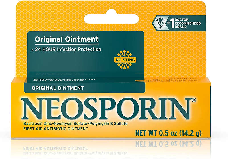 Neosporin Original First Aid Antibiotic Ointment front outer packaging