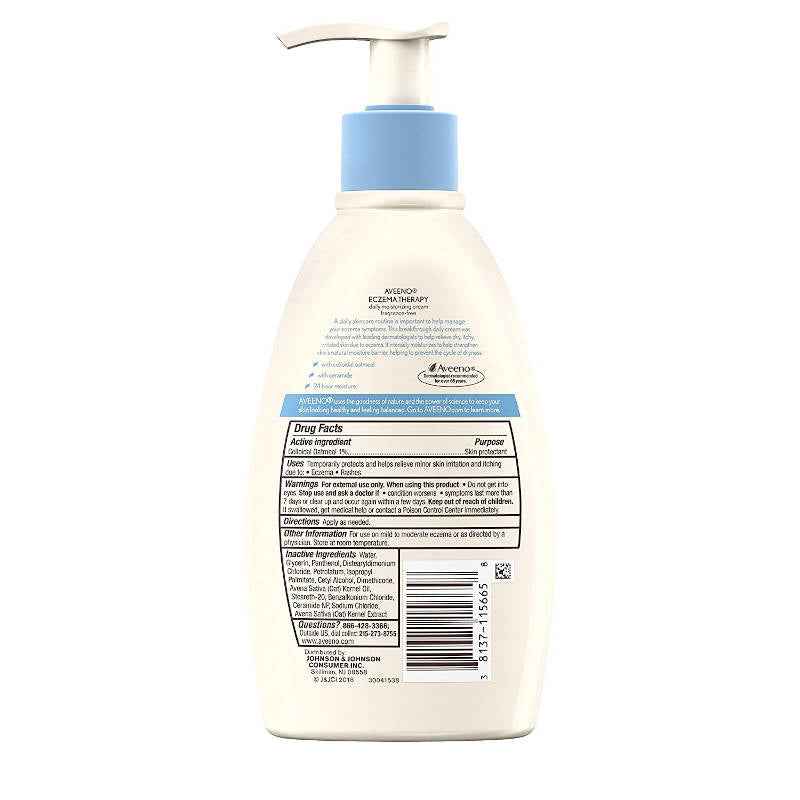 Aveeno Eczema Therapy UK Daily Moisturizing Cream