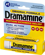 Dramamine UK Original Formula Motion Sickness Tablets