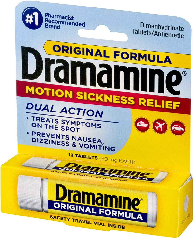 Dramamine UK Original Formula Motion Sickness Tablets