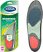 Dr. Scholl’s Athletic Series Running Insoles for women insole placed next to product outer packaging