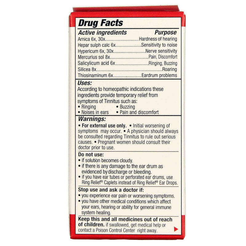 TRP Ring Relief Ear Drops UK