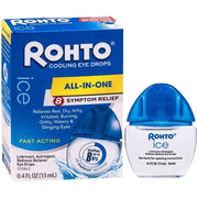Rohto Ice Redness Relief All In 1 Eye Drops, 0.4 Oz UK