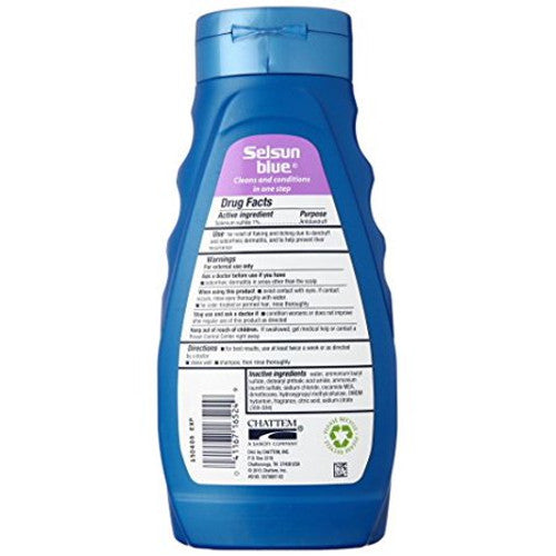 Selsun Blue 2-In-1 Maximum Strength Dandruff Shampoo, 11 Fl Oz UK