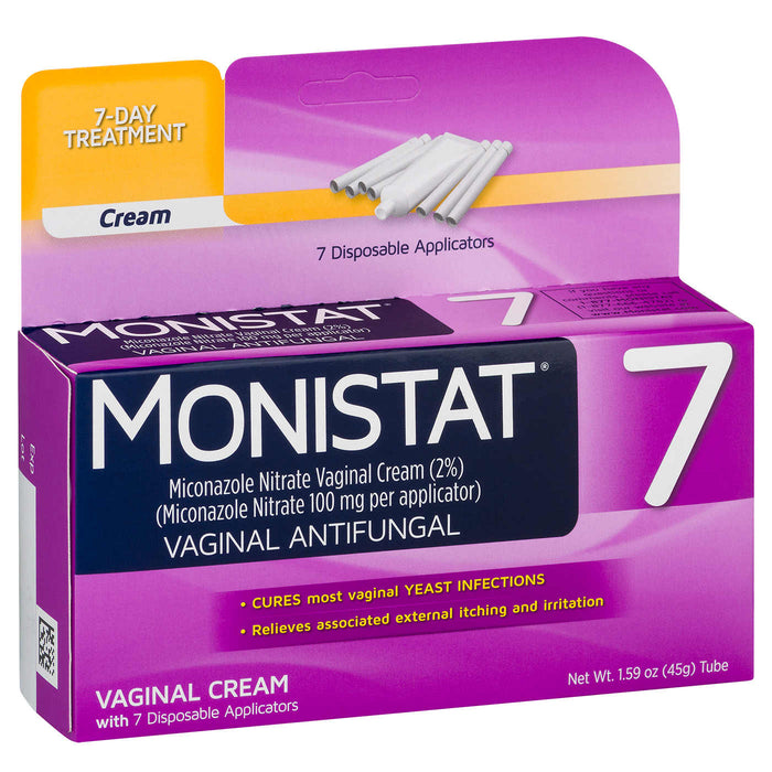 Monistat 7-Day Yeast Infection Treatment, Cream with 7 Applicators UK