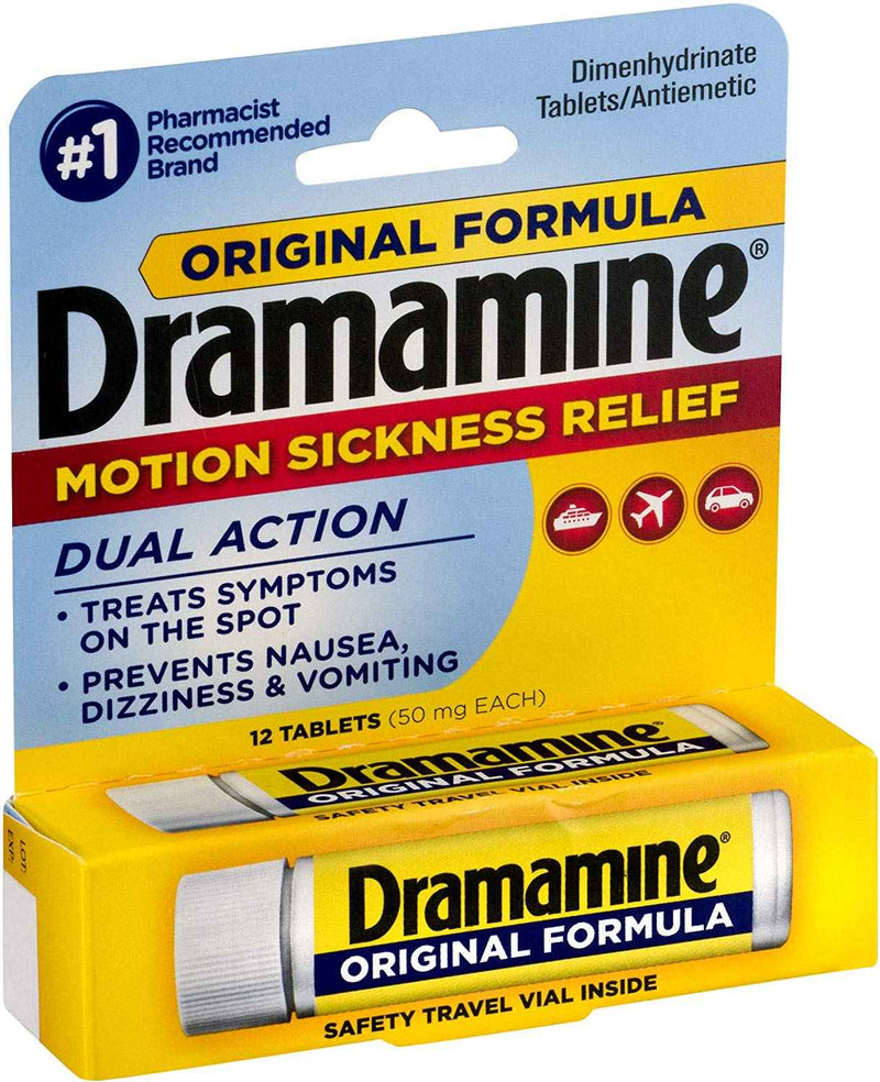 Dramamine UK Original Formula Motion Sickness Tablets