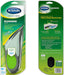 Dr. Scholl’s Athletic Series  Running Insoles for men front and reverse of product packaging