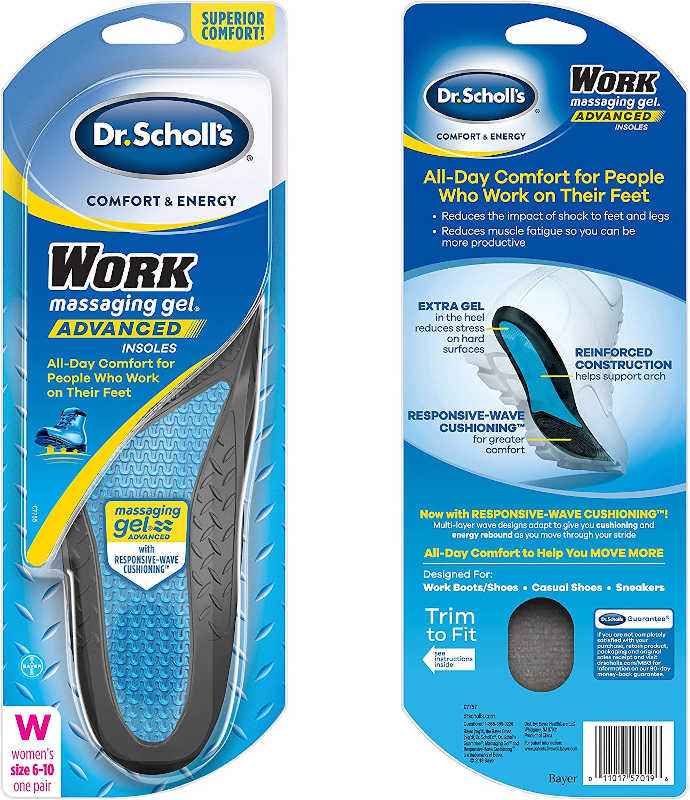 DR. Scholl's Comfort & Energy Work Insoles UK