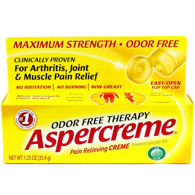 Aspercreme Maximum Strength Pain Relief Crème with Aloe for Arthritis, Joint & Muscle Pain