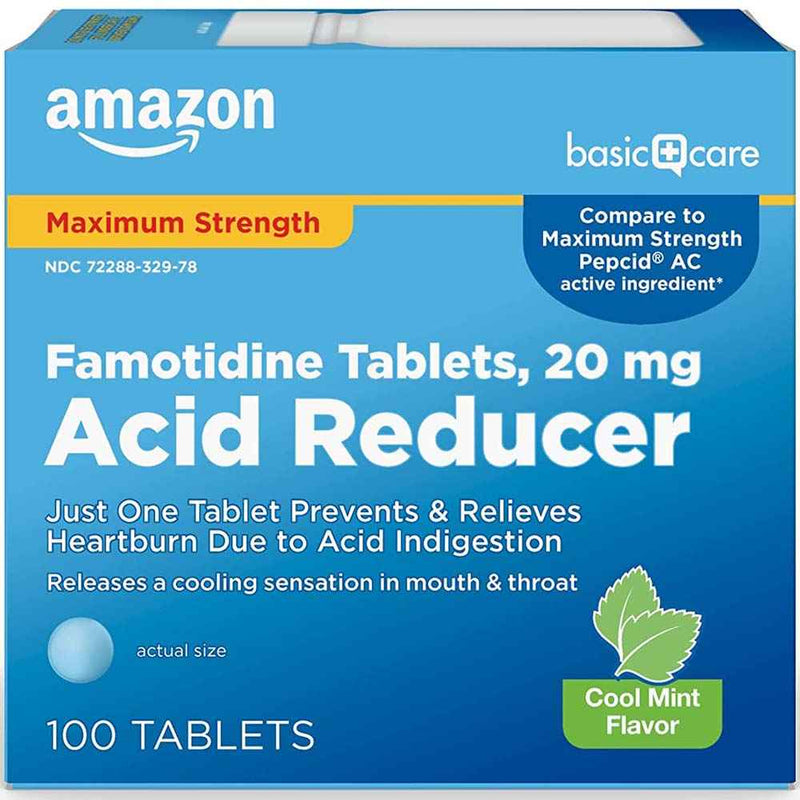Basic Care Maximum Strength Famotidine Tablets