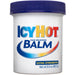 Picture of  a tube of Icy Hot Extra Strength Pain Relieving Balm  3.5 oz taken head on