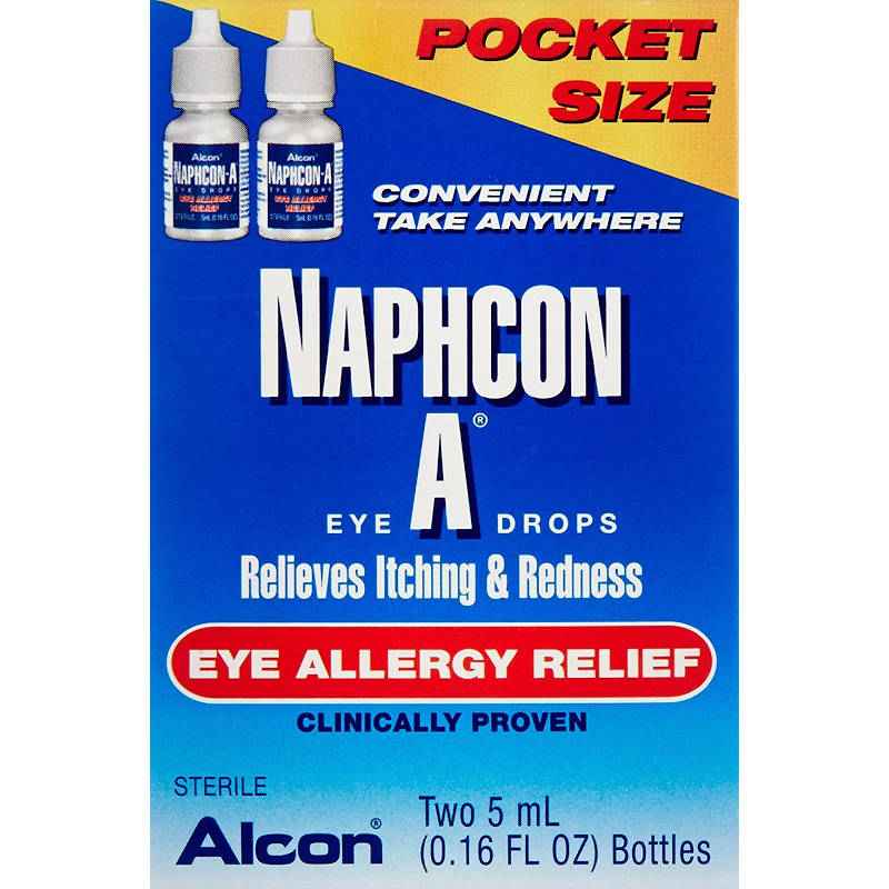 Naphcon-A Allergy Eye Drops, Twin Pack, 0.16 fl oz UK