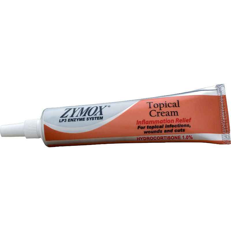 Zymox  UK Topical Hydrocortisone Cream for Dogs & Cats, 1-oz