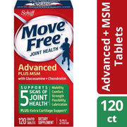 Schiff Move Free Advanced+ MSM Joint Support Tablets