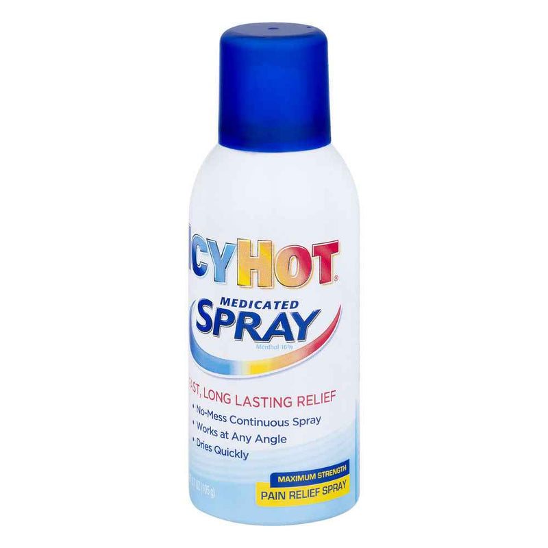 Icy Hot Medicated Pain Relief Spray 4 fl oz