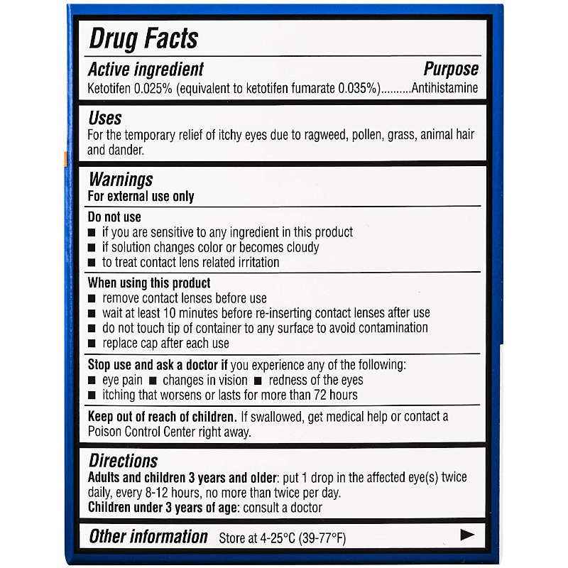 Bausch + Lomb Alaway Antihistamine Allergy Eye Drops UK