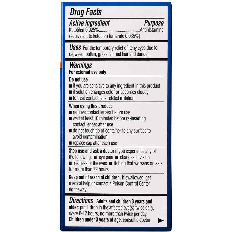 Bausch + Lomb Alaway Antihistamine Allergy Eye Drops UK