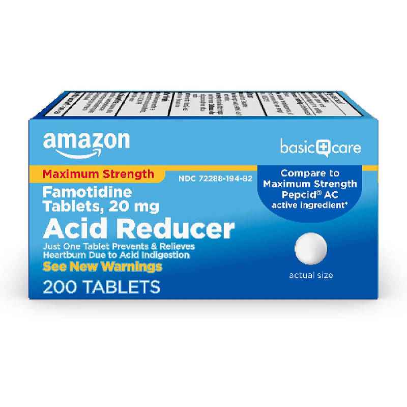 Basic Care Maximum Strength Famotidine Tablets