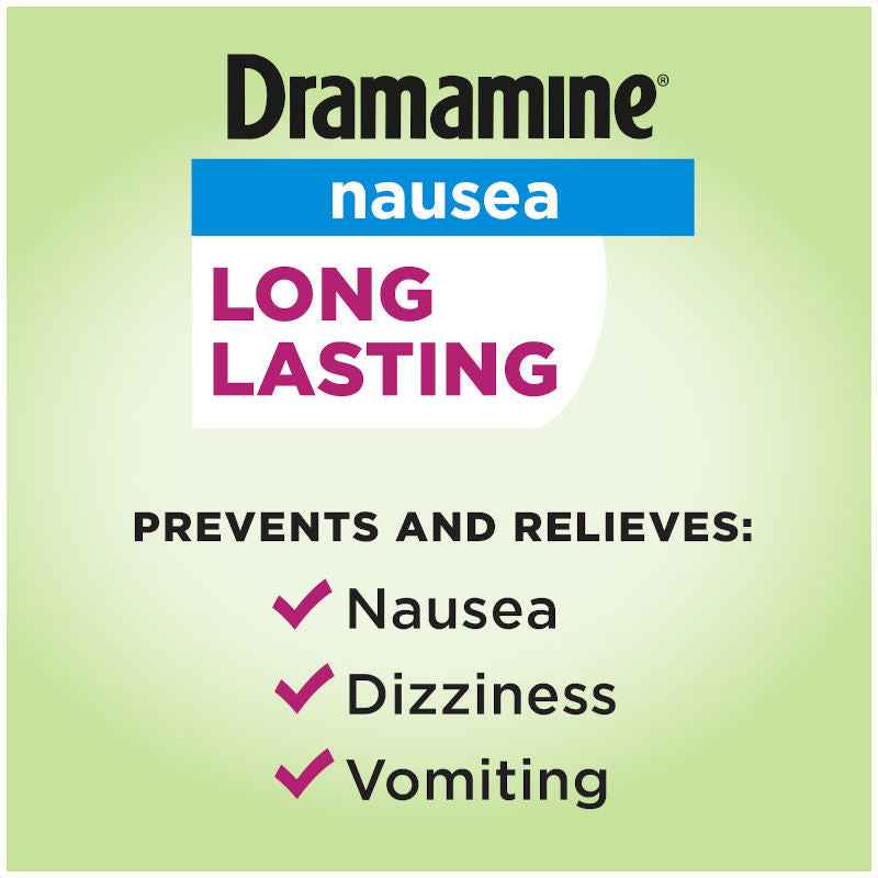 Dramamine-N Long Lasting Formula Nausea Relief