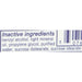 Abreva  10% Docosanol Cream inactive ingredients list pictured on product outer packaging