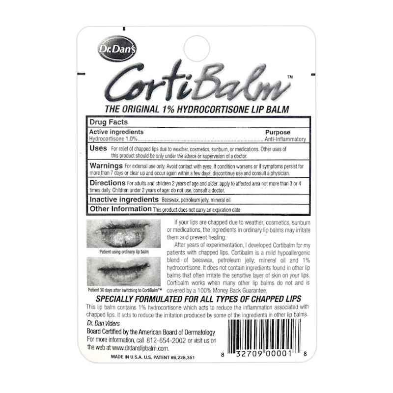 Dr. Dan's CortiBalm UK Lip Balm (4.2g)