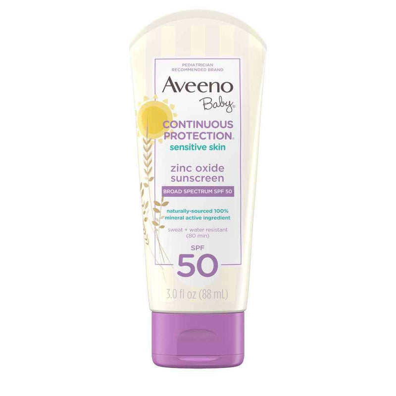 Aveeno Baby Continuous Protection Sunscreen SPF 50