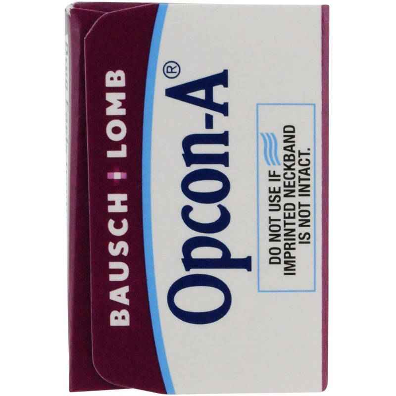 Bausch & Lomb Opcon-A  Allergy, Redness Reliever Antihistamine Eye Drops, 0.5 oz UK