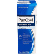 PanOxyl Acne Creamy Wash Benzoyl Peroxide 4% Daily Control, 6 oz UK