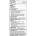 PanOxyl Acne Creamy Wash Benzoyl Peroxide 4% Daily Control, 6  oz  usage instructions on reverse of outer packaging