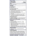 PanOxyl Acne Foaming Wash Maximum Strength - Usage instructions on reverse of product outer packaging