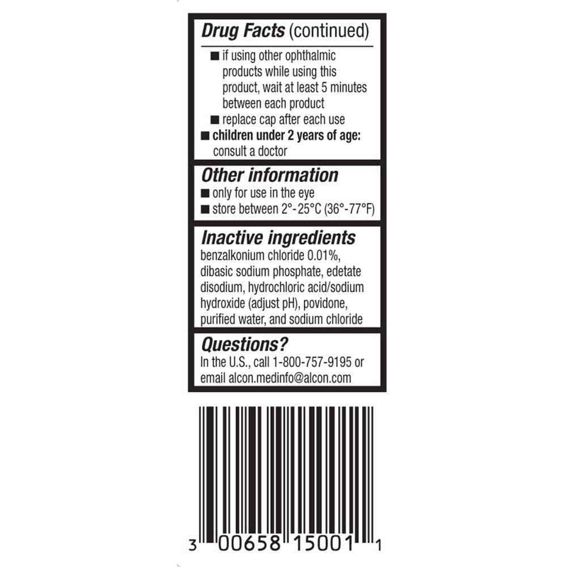 ALCON Pataday Once Daily Relief Allergy Eye Drops 2.5 ml