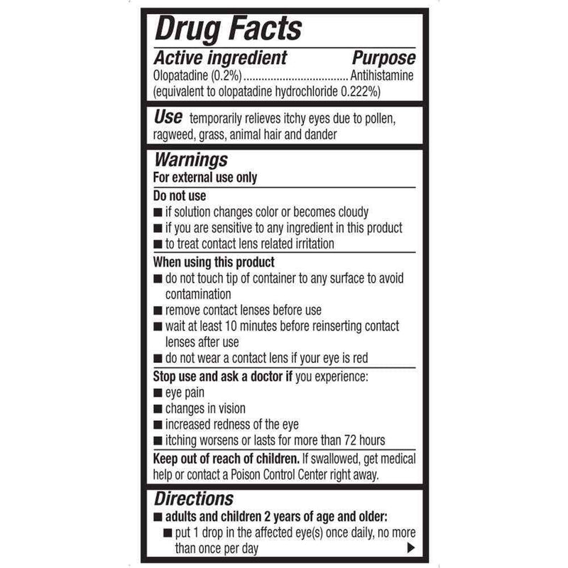 ALCON Pataday Once Daily Relief Allergy Eye Drops 2.5 ml