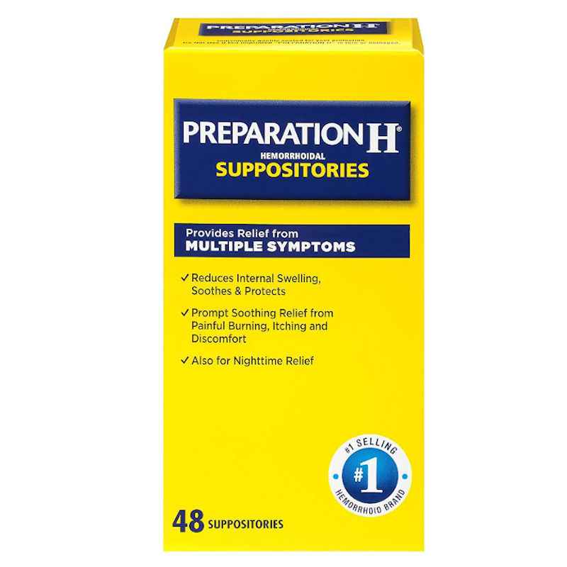 Preparation H Hemorrhoidal Suppositories