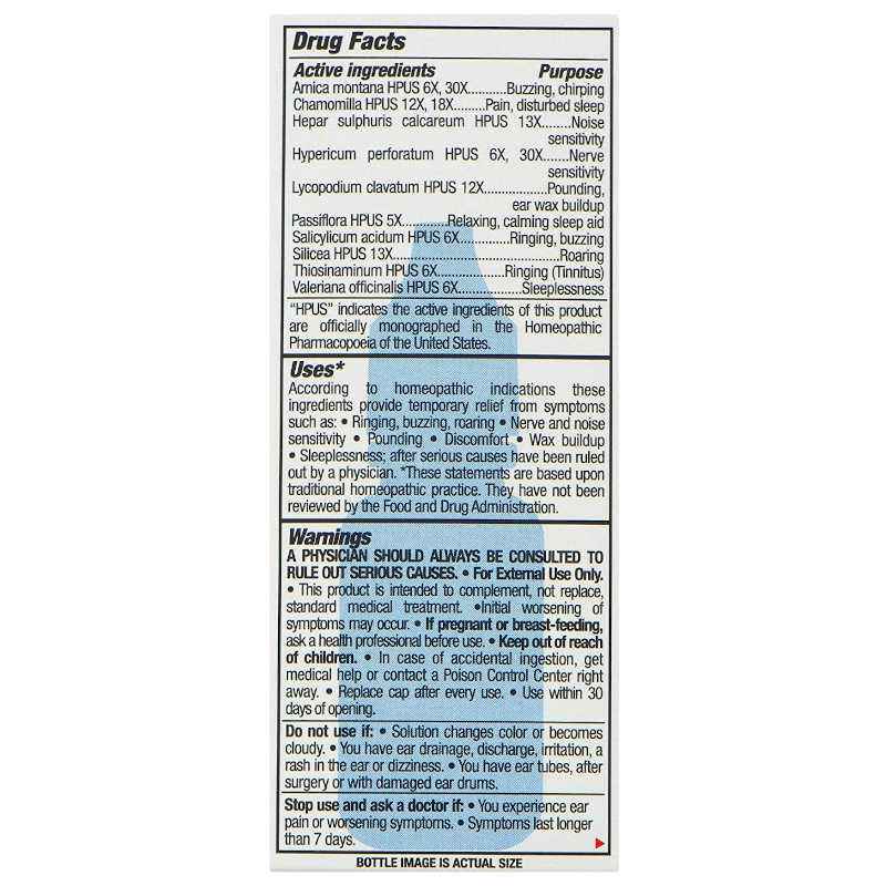 Ring Relief PM Tinnitus Ear Drops, Night time Formula