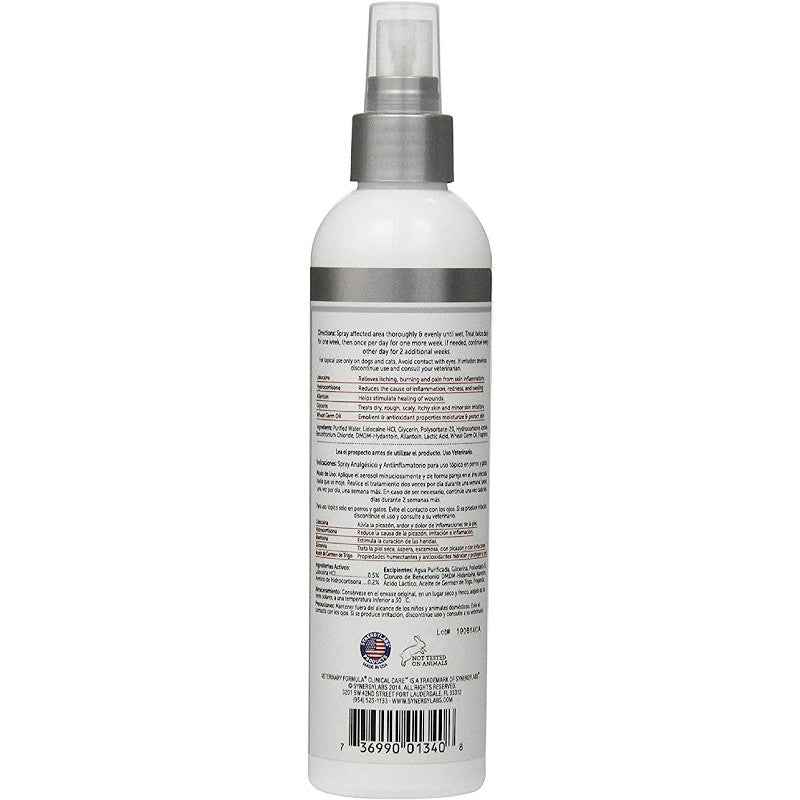 Veterinary Formula Hot Spot & Itch Relief Spray 8 Oz UK